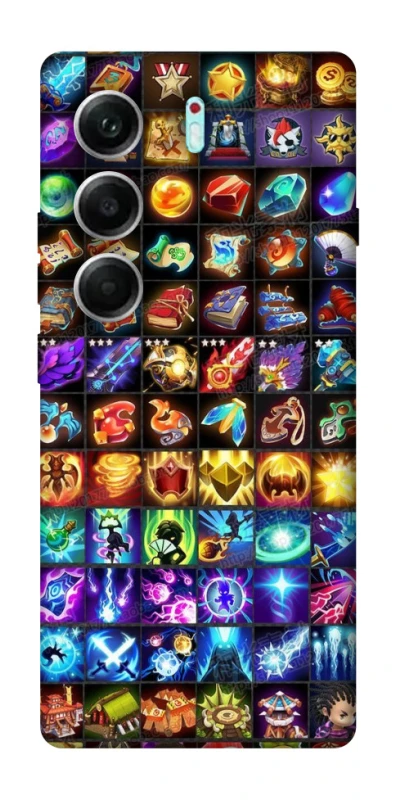 Чехол на Tecno Camon 40 Pro Abilities menu ver.2 фото 1 из 1