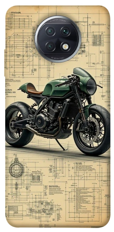 Чохол на Xiaomi Redmi Note 9 5G / Note 9T Bike model фото 1 з 1