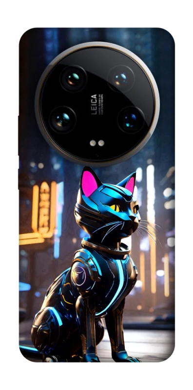 Чохол на Xiaomi 14 Ultra Cyber cat фото 1 з 1