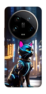 Чехол на Xiaomi 14 Ultra Cyber cat фото 1 из 1