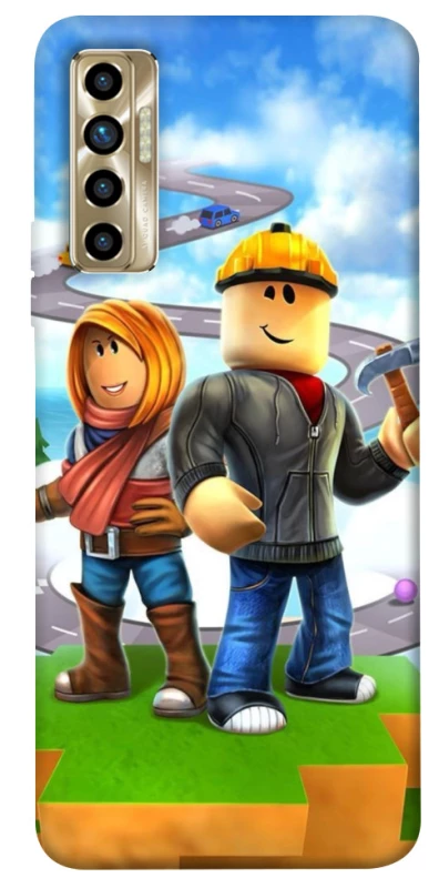 Чехол на TECNO Camon 17P Roblox Builder Adventure фото 1 из 1