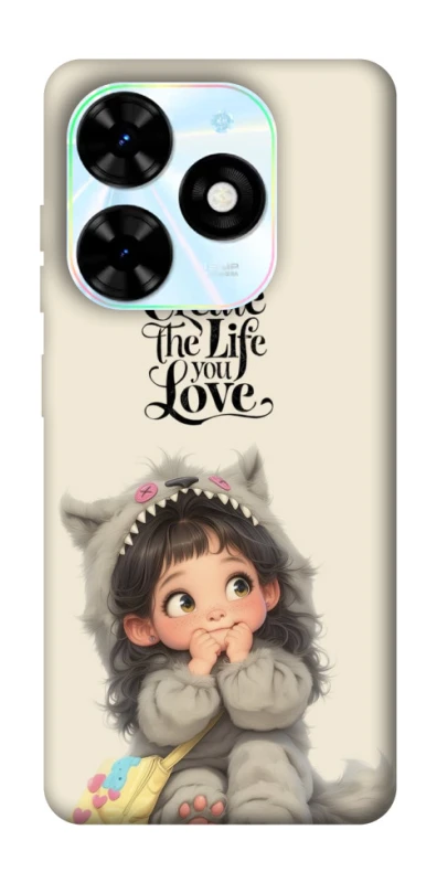 Чохол на TECNO Spark Go 2024 Create the life you love фото 1 з 1
