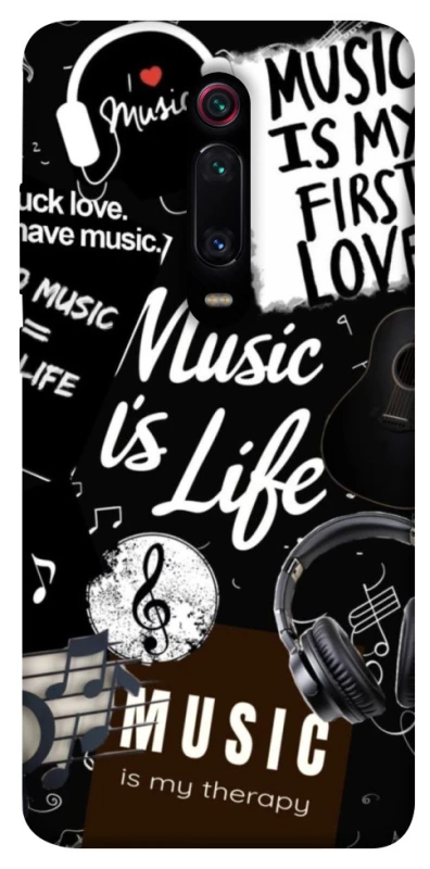 Чохол на Xiaomi Redmi K20 / K20 Pro / Mi9T / Mi9T Pro Music is Life фото 1 з 1