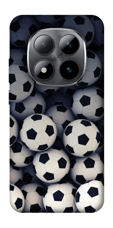 Чохол на Xiaomi Redmi Note 15 Pro 5G Футбольні м'ячи фото 1 з 1
