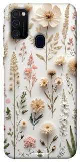 Чохол на Samsung Galaxy M21 Floral design ver.1 фото 1 з 1