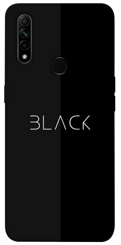 Чехол на Oppo A31 Black фото 1 из 1
