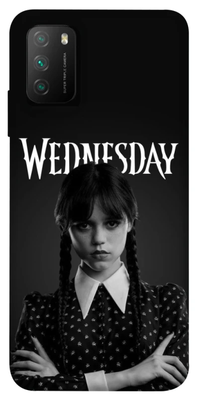 Чехол на Xiaomi Poco M3 Dark Mood Wednesday фото 1 из 1