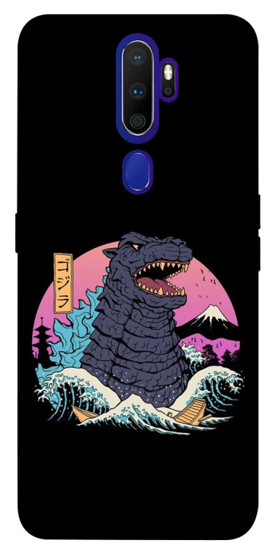 Чехол на Oppo A5 (2020) / Oppo A9 (2020) Годзила фото 1 из 1