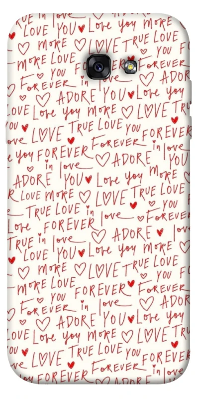 Чохол на Samsung A720 Galaxy A7 (2017) Love aesthetic ver.4 фото 1 з 1