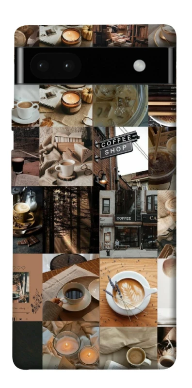 Чохол на Google Pixel 6a Coffee collage ver.3 фото 1 з 1