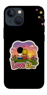 Чехол на Apple iPhone 13 mini (5.4") Love is ver.5 фото 1 из 1