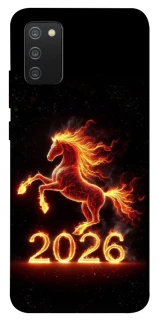 Чохол на Samsung Galaxy A02s Red Fire Horse ver.1 фото 1 з 1