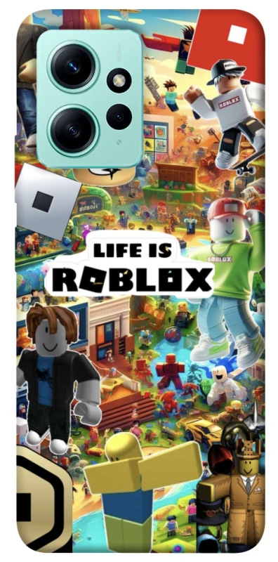 Чехол на Xiaomi Redmi Note 12 4G Life is Roblox фото 1 из 1