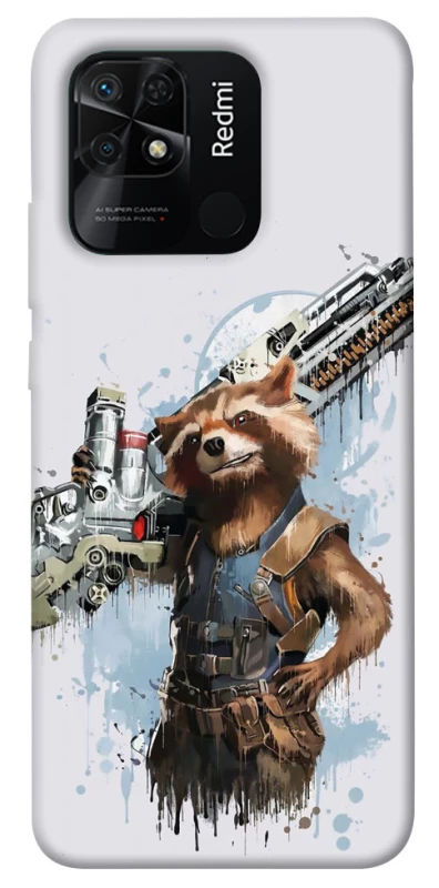Чохол на Xiaomi Redmi 10C Rocket Raccoon фото 1 з 1