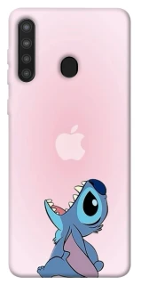 Чехол на Samsung Galaxy A21 Apple logo ver.7 фото 1 из 1