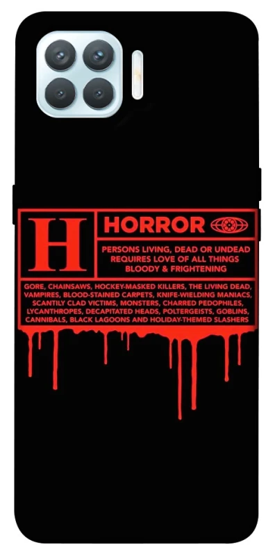 Чохол на Oppo F17 Pro Horror Halloween фото 1 з 1