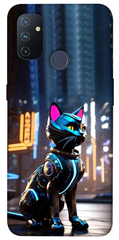 Чохол на OnePlus Nord N100 Cyber cat фото 1 з 1