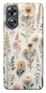 Чохол на Oppo A17 Floral design ver.1 фото 1 з 1