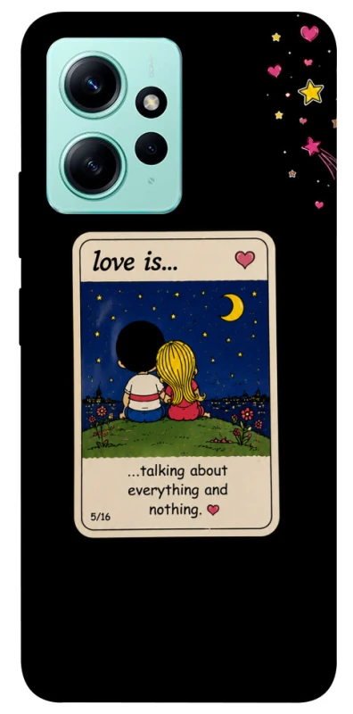 Чохол на Xiaomi Redmi Note 12 4G Love is ver.6 фото 1 з 1