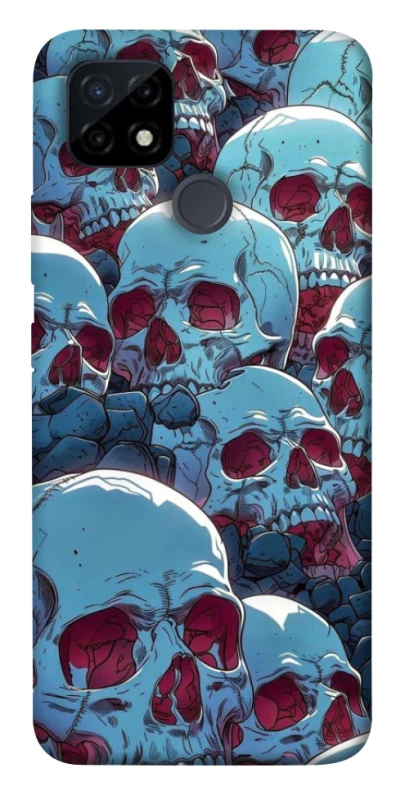 Чехол на Realme C25Y Skulls v2 фото 1 из 1