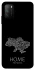 Чехол на Xiaomi Poco M3 Ukraine black map фото 1 из 1