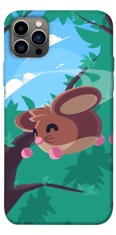 Чехол на Apple iPhone 12 Pro (6.1") Adopt Me Forest Mouse Jump фото 1 из 1