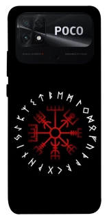 Чохол на Xiaomi Poco C40 Рунічне коло фото 1 з 1