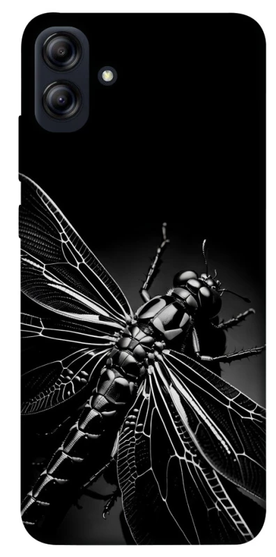 Чехол на Samsung Galaxy A04e Black dragonfly фото 1 из 1