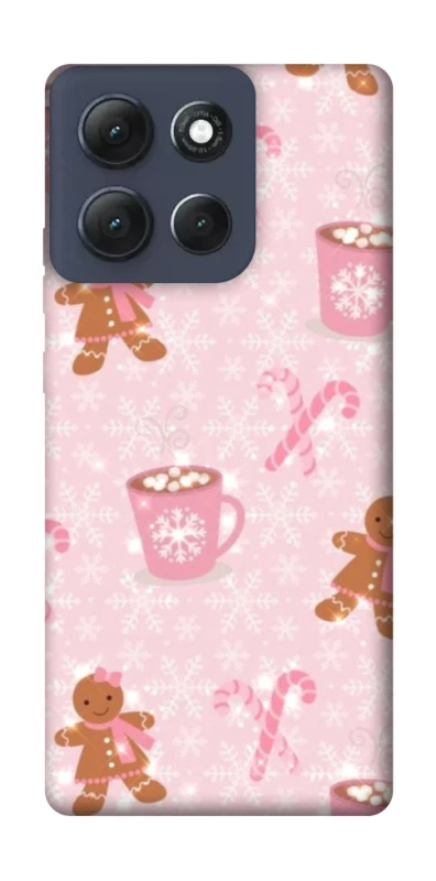 Чохол на Motorola Moto G86 Power Новорічний v41 фото 1 з 1