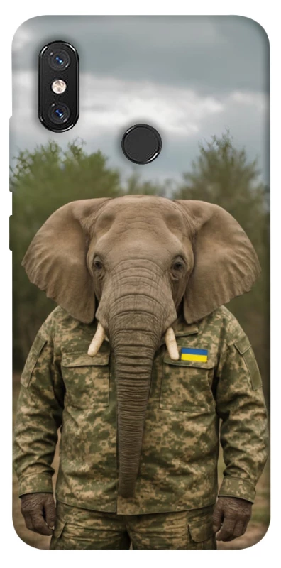 Чохол на Xiaomi Mi 8 Слон захисник фото 1 з 1