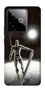 Чохол на Realme GT 7T Срібний серфер фото 1 з 1