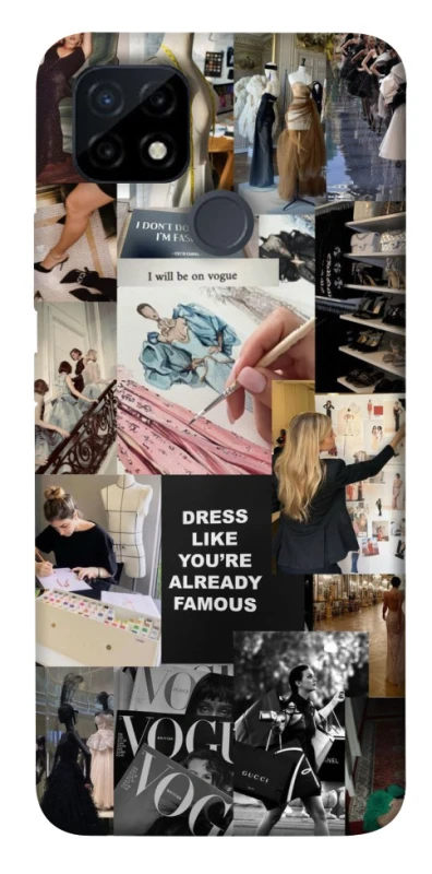 Чохол на Realme C12 Fashion collage ver.11 фото 1 з 1