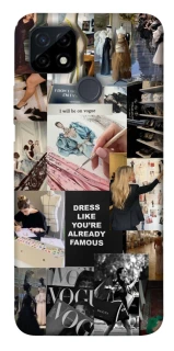 Чохол на Realme C21Y Fashion collage ver.11 фото 1 з 1
