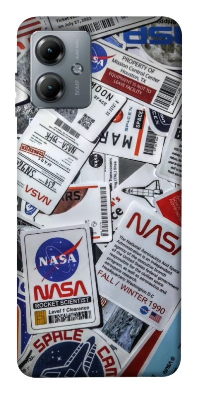 Чехол на Motorola Moto G14 NASA ver.4 фото 1 из 1