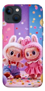 Чехол на Apple iPhone 13 (6.1") Labubu twins ver.3 фото 1 из 1