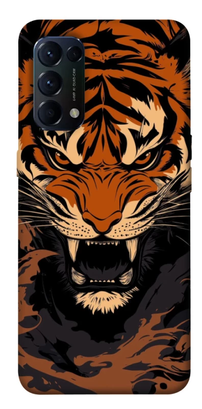 Чохол на Oppo Reno 5 4G cool tiger фото 1 з 1