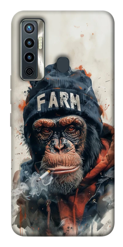 Чехол на TECNO Camon 17 Шимпанзе v3 фото 1 из 1