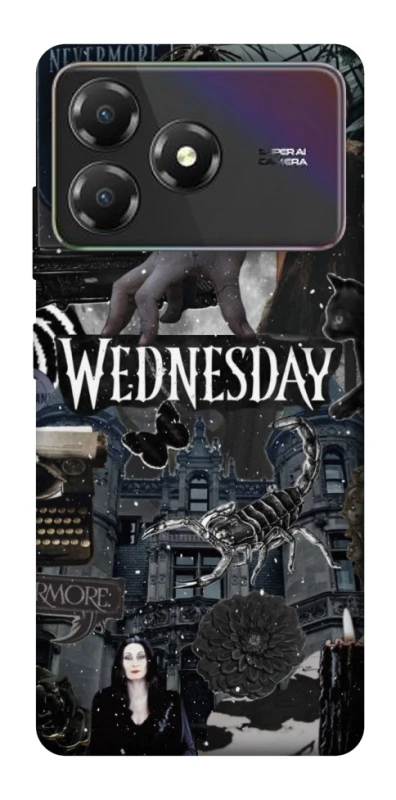 Чохол на ZTE Blade A36 Wednesday Collage ver.2 фото 1 з 1
