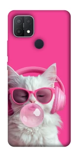 Чохол на Oppo A15s / A15 Pink kitty фото 1 з 1