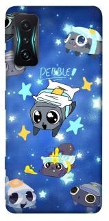 Чехол на Xiaomi Redmi K50 Gaming Pebble kitten stars фото 1 из 1