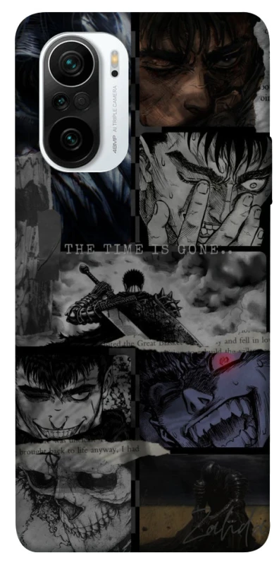 Чохол на Xiaomi Redmi K40 / K40 Pro / K40 Pro+ / Poco F3 Berserk collage ver.3 фото 1 з 1