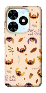 Чехол на TECNO Spark Go 2024 Fall in love with Stitch фото 1 из 1
