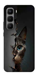 Чохол на Infinix Hot 60 Pro+ Кіт-підглядач v2 фото 1 з 1