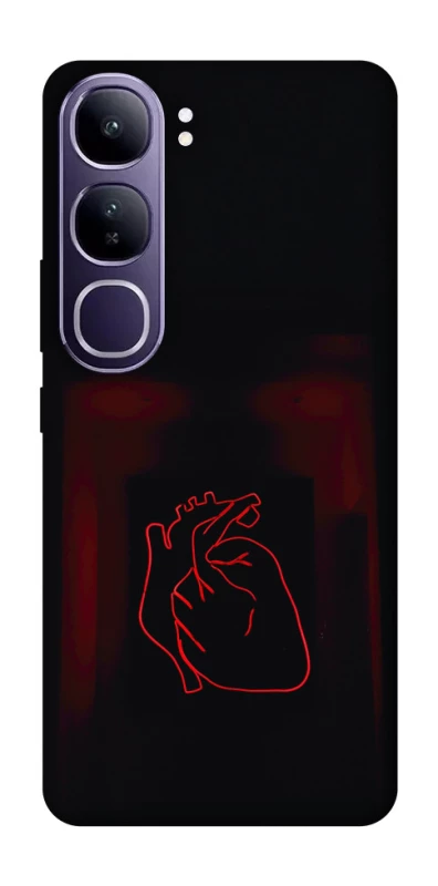 Чехол на Vivo Y300 Красное сердце фото 1 из 1