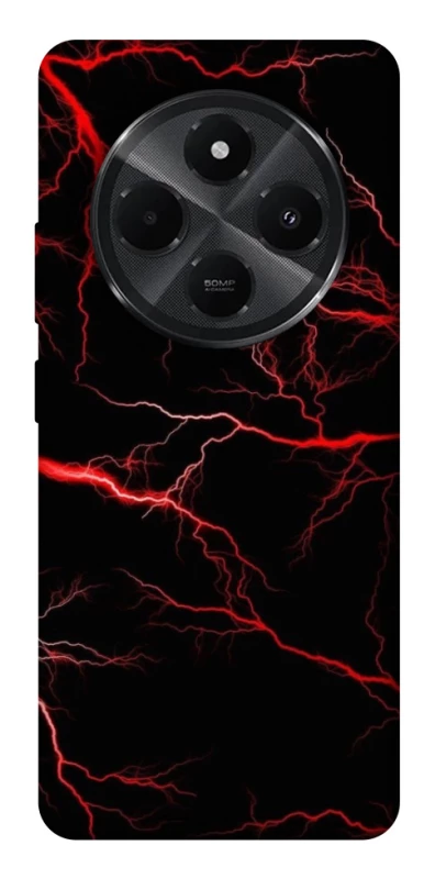 Чехол на Xiaomi Redmi A4 Красная молния фото 1 из 1