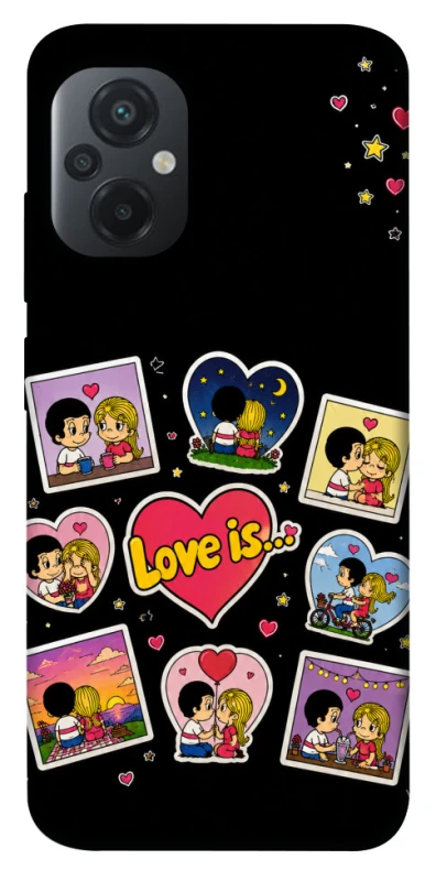 Чохол на Xiaomi Poco M5 Love is ver.2 фото 1 з 1