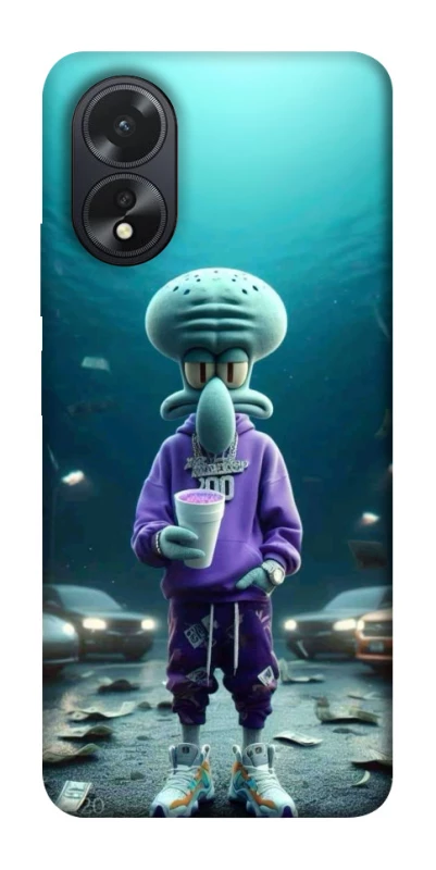 Чехол на Oppo A38 Сквидвард фото 1 из 1