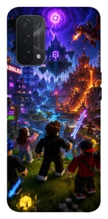 Чохол на Oppo A54 5G / A74 5G Roblox aesthetics ver.12 фото 1 з 1