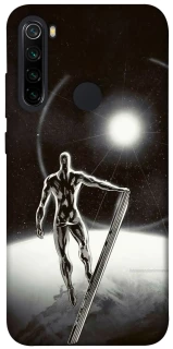 Чохол на Xiaomi Redmi Note 8 Срібний серфер фото 1 з 1