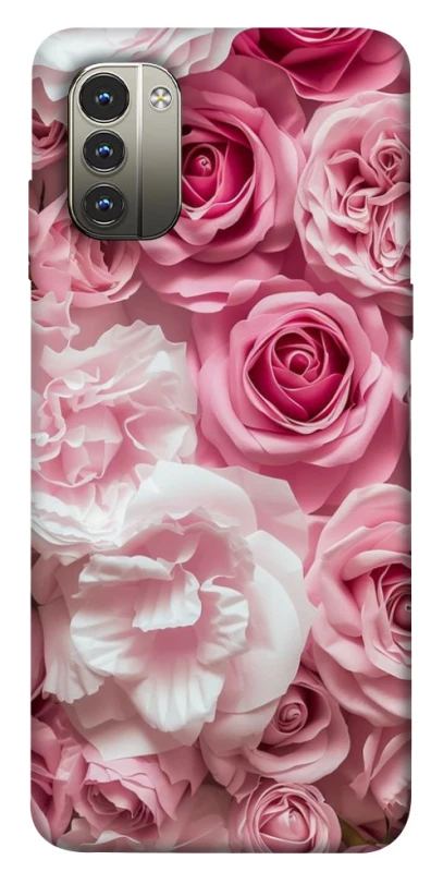 Чохол на Nokia G11 Рожеві Квіти фото 1 з 1